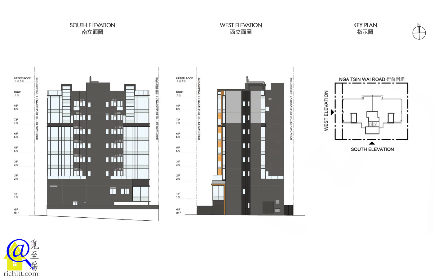 PARK COLLEGE立面圖B