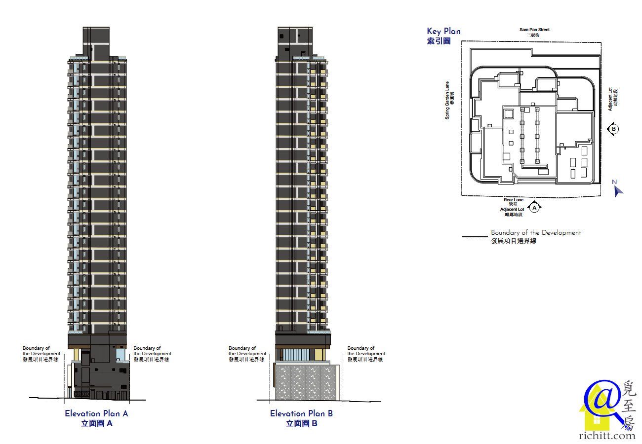 Spring Garden立面圖A