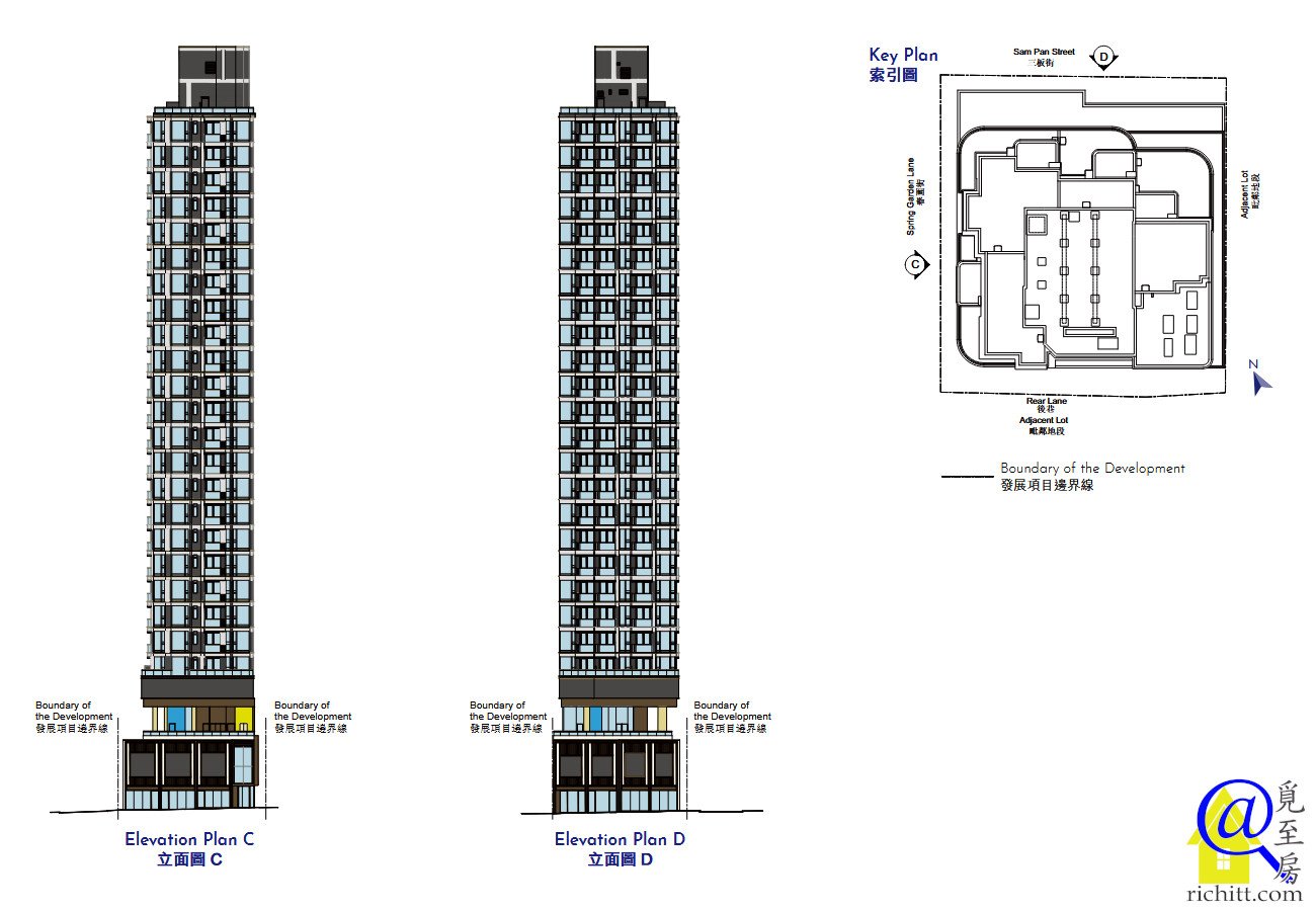 Spring Garden立面圖B